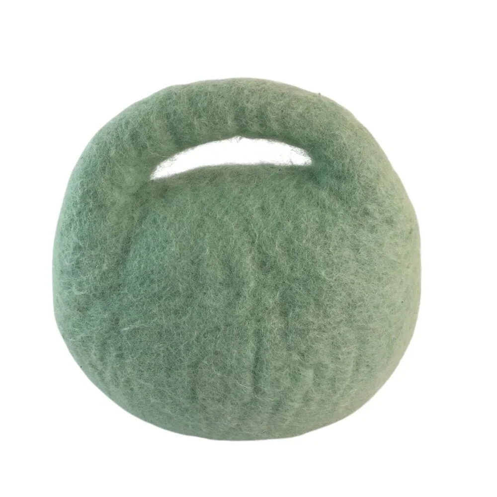 Lovevery Bunnies In a Felt Burrow Green Babbler‎ Kit Montessori Toy 3 Bunnies